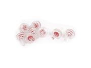 Unique Bargains Fish Tank Air Pump Clear Red Plastic Non-return Check Valves 8 Pcs Unique Bargains Fish Tank Air Pump Clear Red Plastic Non-return Check Valves 8 Pcs
