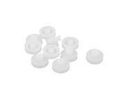 10Pcs White Plastic 0.6 10Pcs White Plastic 0.6