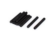 Global Bargains M5x35mm Hex Socket Set Cap Point Grub Screws Black 10pcs Global Bargains M5x35mm Hex Socket Set Cap Point Grub Screws Black 10pcs