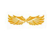 Global Bargains Yellow Angel Wings Design Car Truck Badge Sticker Decal Emblem Decor Global Bargains Yellow Angel Wings Design Car Truck Badge Sticker Decal Emblem Decor