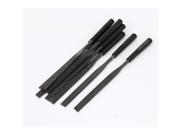 Global Bargains 5mm x 180mm Plastic Handle Flat Rasp File Woodworking Hand Tool 10 Pcs Global Bargains 5mm x 180mm Plastic Handle Flat Rasp File Woodworking Hand Tool 10 Pcs