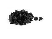 Unique Bargains 82 Pcs Black Plastic Bumper Rivet Clips Nail for Peugeot Unique Bargains 82 Pcs Black Plastic Bumper Rivet Clips Nail for Peugeot