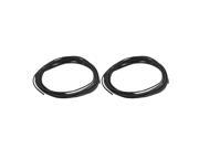 4pcs 3mm Dia 2:1 Heat Shrink Tubing Tube Sleeving Wire Cable Black 10M Length 4pcs 3mm Dia 2:1 Heat Shrink Tubing Tube Sleeving Wire Cable Black 10M Length