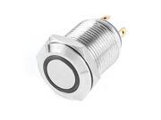 3V Blue Ring LED Momentary 12mm Stainless Steel Flat Head Push Button Switch 3V Blue Ring LED Momentary 12mm Stainless Steel Flat Head Push Button Switch