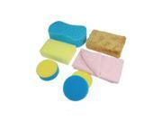 Round Rectangular 8 Shaped Sponge Plush Pad Car Care Cleaning Tool Round Rectangular 8 Shaped Sponge Plush Pad Car Care Cleaning Tool