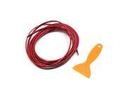 5M Length Light Red Automobile Car Dashboard Trim Decorative Strip Interior Decorative Line 5M Length Light Red Automobile Car Dashboard Trim Decorative Strip Interior Decorative Line