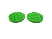 7 Green Car Waxing Polish Foam Washing Sponge Wax Cleaning Plate 2pcs 7 Green Car Waxing Polish Foam Washing Sponge Wax Cleaning Plate 2pcs