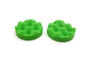 4 Green Self Adhesive Car Waxing Polish Foam Sponge Wax Cleaning Plate 2pcs 4 Green Self Adhesive Car Waxing Polish Foam Sponge Wax Cleaning Plate 2pcs