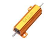 Unique Bargains 50W 120 Ohm Aluminium Housing Chassis Mount Wirewound Power Resistor Glod 1pcs Unique Bargains 50W 120 Ohm Aluminium Housing Chassis Mount Wirewound Power Resistor Glod 1pcs