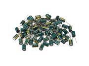Aluminum Radial Electrolytic Capacitor Low ESR 3.3uF 400V 105 Celsius 3000H Life 8x12mm High Ripple Current Low Impedance 80pcs Green Aluminum Radial Electrolytic Capacitor Low ESR 3.3uF 400V 105 Celsius 3000H Life 8x12mm High Ripple Current Low Impedance 80pcs Green