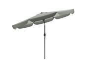 CorLiving PPU 230 U Tilting Patio Umbrella in Sand Gray