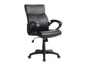 CorLiving WHL 106 C Black Leatherette Managerial Office Chair