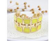 new arrival product 2014 Fashion Gold Alloy Chain Enamel Hollow Out brand Bracelet for women