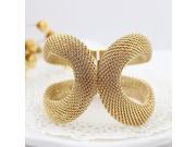Mother s Day Gift Designer Jewelry Elegent Gold Color Alloy Wide With Spring Cuff Bracelet and Bangles Costume Jewelry