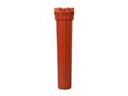 Kemflo FW8000HT34 20 inch High Temperature Red Filter Housing with 3 4 inch Port by Kemflo