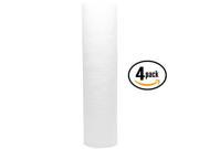 4 Pack Replacement WaterPur CCI10CLW12 Polypropylene Sediment Filter Universal 10 inch 5 Micron Cartridge for WaterPur CCI 10 CLW12 Water Filter Housing by CF