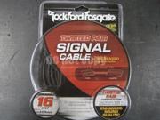 Rockford Fosgate RFI 16 RCA 2 channel Audio Cable 16.4ft RFI16