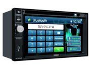 Jensen Double din Multimedia w 6.2 TFT ipod iphone Bt USB2.1