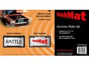 Hushmat 10600 License Plate Kit 4inx12in Ultra Damping Pad w License Plate