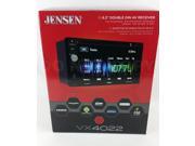 Jensen VX4022 6.2 Double DIN DVD Receiver w Bluetooth Replaced VX4020