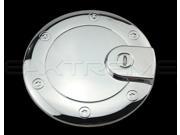 FOR JEEP GRAND CHEROKEE 2005 2010 CHROME GAS TANK FUEL DOOR COVER
