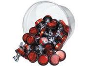 Chris Products Ch40R Mini Reflectors Red 40 Pk