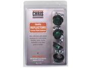 Chris Products Ch4A Mini Reflectors Amber 4 Pk