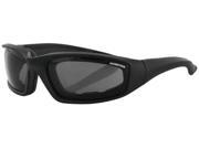 Bobster Es214 Sunglasses Foamerz 2 Black W Smoke Lens