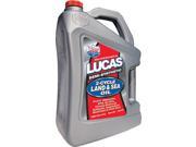 Lucas 10557 Semi Synthetic 2 Cycle Land Sea Oil Gal