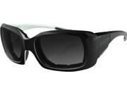 Bobster Bava501 Ava Sunglasses Black Pearl W Smoke Lens