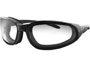 Bobster Ehek001 Sunglasses Hekler Black Anti Fog W Photochromatic Lens