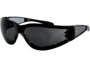 Bobster Esh201 Shield Ii Sunglasses Black W Smoke Lens