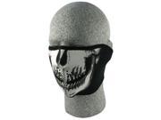 Zan Wnfm002Hg Half Face Mask Glow In The Dark Skull
