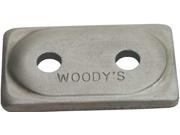 Woodys Ang 3775 B Digger Support Plates 7A Anglealum. Single Stud 5 16 96 Pk