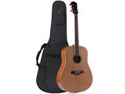 ADM 41 Full Size Premium Dreadnought Acoustic Electric Guitar with Foamed Case Solid Spruce Top