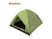 KingCamp 3 Person Camping Traveling Family Tent Green