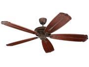 Monte Carlo 5RYRB Royalton 5 Blade No Blades Ceiling Fan Roman Bronze