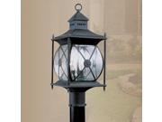 Livex Lighting Providence Outdoor Post Head in Charcoal 2094 61