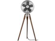 Fanimation Arden Pedestal Fan Satin Nickel 220V FP8014SN 220