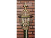 Quoizel 2 Light Newbury Post Lights in Polished Brass NY9042B