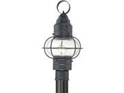 Quoizel 1 Light Cooper Post Lights in Mystic Black COR9010K