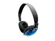 Skullcandy Supreme Sound Navigator Stashable On Ear Headphones Royal Blue Black