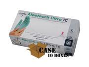 Medline Aloetouch Ultra IC Vinyl Disposable Gloves Case size X Large