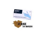 Medline Sensicare Ice Blue Nitrile Disposable Gloves Case Size X Large