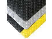 Superior Manufacturing Notrax 4 X 75 Black 3 4 Thick Vinyl Cushion Trax Ultra Safety Anti Fatigue Floor Mat