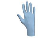 SHOWA Best Glove X Large Blue 9 1 2 N DEX Plus 8 mil Nitrile Ambidextrous Utility Grade Lightly Powdered Disposable Gloves With Smooth Finish Rolled Cuff And
