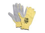 Honeywell Jumbo Yellow Junk Yard Dog Standard Weight Cut Resistant Gloves With Kevlar Lined And PVC Coating