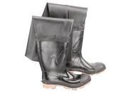 Onguard Industries Size 12 Storm King Black 27 PVC And Polyester Hip Waders With Cleated Outsole Steel Toe And Removable Insole