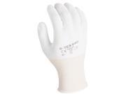 SHOWA Best Glove Size 10 SHOWA 540 13 Gauge Light Weight Cut Resistant White Polyurethane Dipped Palm Coated Work Gloves With White Seamless