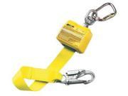 Miller by Honeywell 10 Polyester Web Retractable Lanyard With Swivel And Carabiner At Anchorage End 3 4 Locking Snap Hook On Lanyard End